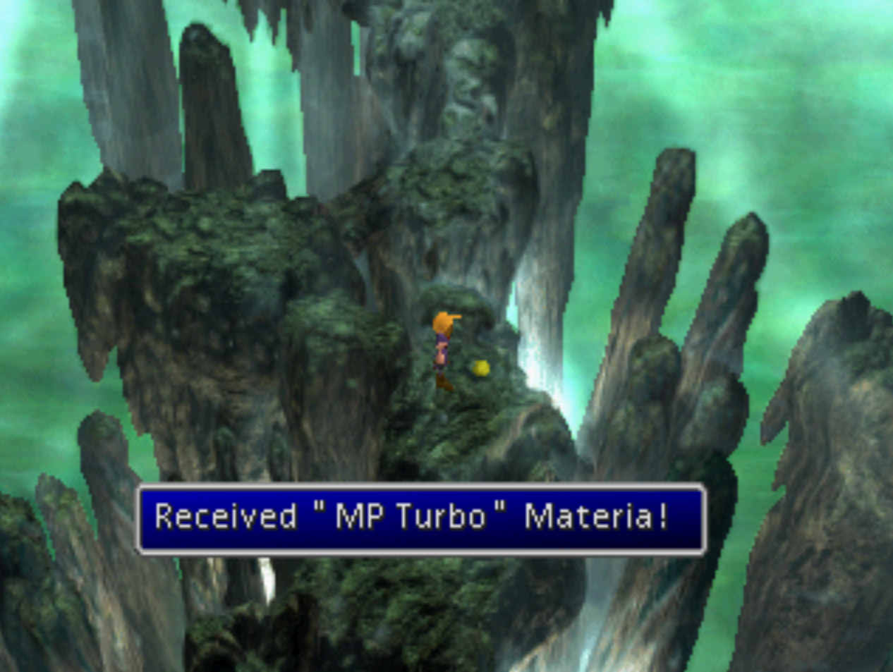 MP Turbo Materia Acquired